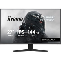 iiyama G-Master Black Hawk G2741HSU-B1 27" gaming monitor Zwart, 144Hz, HDMI, DisplayPort, USB, Audio, AMD Free-Sync