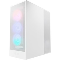 NZXT H7 Flow RGB (2024) midi tower behuizing Wit | 2x USB-A | 1x USB-C | RGB | Tempered Glass