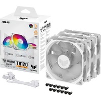 ASUS TUF Gaming TR120 ARGB Reverse case fans Wit, 3 stuks, 120 x 120 x 25 mm