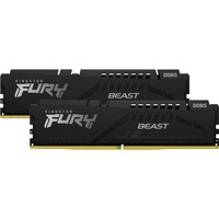 Kingston FURY Beast 64 GB DDR5-5600 (2x 32 GB) werkgeheugen Zwart, KF556C40BBK2-64, XMP 3.0