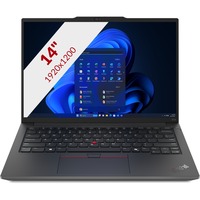 Lenovo ThinkPad E14 Gen 6 (21M70011MH) 14" laptop Zwart | Core Ultra 7 155H | Arc Graphics | 32 GB | 1 TB SSD