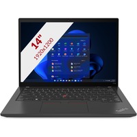 Lenovo ThinkPad P14s Gen 4 (21HF005XMH) 14" laptop Zwart | Core i7-1370P | RTX A500 | 64 GB | 1 TB SSD