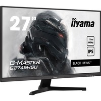 iiyama G-Master Black Hawk G2745HSU-B1 27" gaming monitor Zwart (mat), HDMI, DisplayPort, USB, Audio