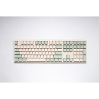 Ducky One 3 Matcha mechanisch toetsenbord Crème, US lay-out (QWERTY), Cherry MX Red, 100%, PBT Double Shot, hot swap