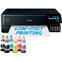 Epson EcoTank ET-8550 all-in-one inkjetprinter Zwart, USB, WLAN, Scannen, Kopiëren