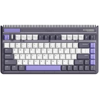Iqunix OG80 Lavandin Wireless Mechanical Keyboard Lavendel, US lay-out (QWERTY), Cherry MX Red, 80% (TKL), Hot-swappable, PBT, 2.4GHz | Bluetooth 5.1 | USB-C