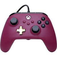 PowerA Advantage Plus bedrade controller voor Xbox Series X|S - Robijn Donkerrood, Xbox Series X|S, Xbox One, Pc
