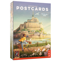 999 Games Postcards Bordspel Nederlands, 1 - 4 spelers, 45 minuten, Vanaf 10 jaar