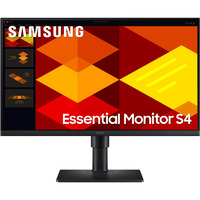 Samsung Essential S4 S40GD 24" monitor Zwart, 2x HDMI, DisplayPort, 2x USB-A, USB-B
