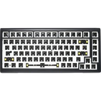 Ducky ProjectD Tinker 75 met QMK/VIA RGB mechanisch toetsenbord Zwart, US lay-out (QWERTY), 75%, Barebone. RGB leds, Hot-swappable, Gasket mount