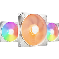 be quiet! be quiet! LW LX140MM PWM Reversed 3P wi RGB case fans Wit, 3 stuks, 140 x 140 x 25 mm
