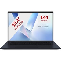 ASUS Vivobook 18 M1807HA-S8022W 18.4"  Copilot+ laptop Donkerblauw | Ryzen 7 260 | Radeon 780M | 32 GB | 1 TB SSD