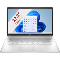 HP 17-cp2151nd (BN6M4EA) 17.3"  laptop Zilver | Ryzen 5 7520U | Radeon Graphics | 8 GB | 512 GB SSD