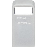 Kingston DataTraveler Micro 256 GB usb-stick Zilver, DTMC3G2/256GB, USB 3.2 Gen 1