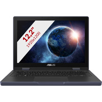 ASUS BR1204FGA-R90068XA 12.2"  2-in-1 laptop Zwart/grijs | N100 | UHD Graphics | 8 GB | 128 GB Flash | Touch