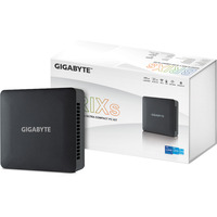 GIGABYTE BRIXs GB-BRi3H-1315 barebone Zwart | Core i3-1315U | Iris Xe Graphics