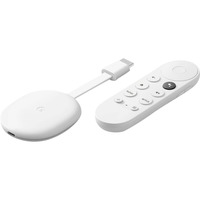 Google Chromecast met Google TV HD 2K streaming client Wit, HDMI, WLAN, Bluetooth