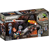 PLAYMOBIL  Dino Rise - Dino Mine raket kart Constructiespeelgoed 70929