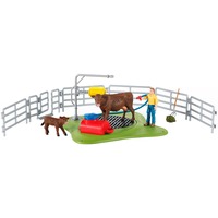 Schleich Farm World - Koe wasstation speelfiguur 42529