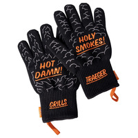 Traeger BBQ Mitts handschoen Zwart, Hittebestendig tot 275 °C