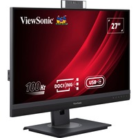 ViewSonic Video Conferencing Docking Monitor VG2757V-2K 27" Zwart (mat)/grijs, 1x HDMI, 1x DisplayPort, USB-A, USB-C, audio
