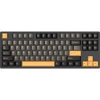 HelloGanss HS87T GG01 RGB mechanisch toetsenbord Wit, US lay-out (QWERTY), Gateron Yellow, 80% (TKL), RGB leds, PBT Doubleshot keycaps, hot swap, 2,4 GHz | Bluetooth | USB-C