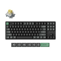 Keychron K8 Ultra 8K Wireless Custom Mechanical Keyboard Zwart, US lay-out (QWERTY), Keychron Apex Banana, 80% (TKL), RGB leds, OSA Double-shot PBT, USB-C | 2.4 GHz | Bluetooth 5.2
