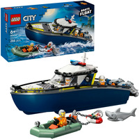 LEGO City - Achtervolging met politieboot Constructiespeelgoed 60456