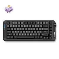 MCHOSE X75 Black Hyacinth Wireless Gasket Mount Mechanical RGB toetsenbord Zwart, US lay-out (QWERTY), KTT Hyacinth, 75%, RGB, Hot swap, Double-Shot PBT, draadloos | Bluetooth | USB-C
