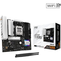 ASRock A620AM PRO RS WIFI socket AM5 moederbord RAID, 2.5 Gb-LAN, WLAN, BT, Sound, µATX