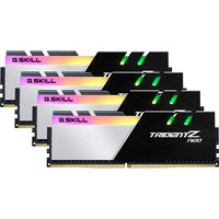 G.Skill 64 GB DDR4-3600 Quad-Kit werkgeheugen Zwart/zilver, F4-3600C18Q-64GTZN, Trident Z Neo, XMP 2.0