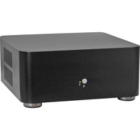 Inter-Tech ITX A80 HTPC behuizing Zwart | 2x USB-A