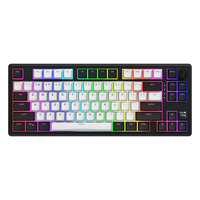 Hator Skyfall MAG Ultima 8K Wireless, gaming toetsenbord Zwart, US lay-out, HATOR Aurum Ice, 80% (TKL), RGB, Double-shot PBT, Hot-swap, 2.4GHz / Bluetooth / USB-C