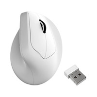 Keychron M5 Wireless Ergonomic Mouse Wit, 100 tot 30.000 dpi, 8000Hz, 2,4 GHz / Bluetooth / USB