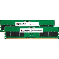 Kingston 32 GB DDR5-5600 Kit werkgeheugen Groen, KVR56U46BS8K2-32, ValueRAM
