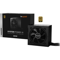 be quiet! System Power 10 850W voeding  Zwart, 4x PCIe