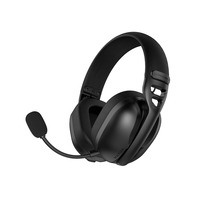Hator Hyperpunk 3 Wireless over-ear gaming headset Zwart, 2.4GHz / Bluetooth 5.4 / USB-C