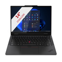 Lenovo ThinkPad T14s 2-in-1 Gen 1 (21R3001BMH) 14"  laptop Zwart | Ultra 5 225U | 	Intel Graphics | 16 GB | 512 GB SSD | Touch
