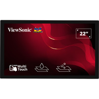 ViewSonic XF2230 21.5” FHD Industrial Display open frame touchmonitor 21.5"  Zwart, HDMI, DisplayPort, VGA, 24/7 gebruik