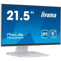iiyama ProLite T2252MSC-W2 21" touchscreen monitor Wit, Touch, HDMI, DisplayPort, Audio, USB 3.0