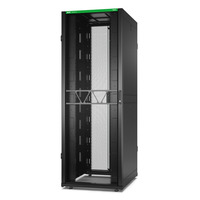 APC NetShelter SX Gen 2 AR3187B2, 48U server rack Zwart/groen, 80(b) x 225,8(h) x 107(d) cm, met zijkanten