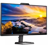 Philips 24E1N5300HE 24" monitor Zwart, Webcam, HDMI, DisplayPort, USB-C, Audio, AMD FreeSync