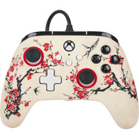 PowerA Advantage controller met kabel voor de Xbox Series X|S - Warrior's Nirvana Magnoliawit, Xbox Series X|S, Xbox One, Pc