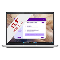 Dell Pro 13 Plus PB13250 (MPJ4P) 13.3"  laptop Zilver | Core Ultra 5 236V | Arc Graphics 130V | 16 GB | 512 GB SSD