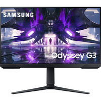 Samsung Odyssey G3 S27AG322NU 27" gaming monitor Zwart, 165 Hz, HDMI, DisplayPort, AMD FreeSync
