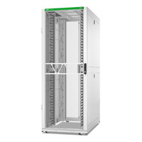 APC NetShelter SX AR3340W2, 42U server rack Wit/groen, 1991H x 750B x 1200D mm, met zijpanelen