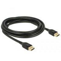 DeLOCK DisplayPort kabel Zwart, 3 meter, 8K