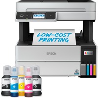 Epson EcoTank ET-5170 all-in-one inkjetprinter Grijs/zwart,  Afdruk, Scan, Kopie, Fax, WiFi, USB, Ethernet