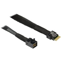 Inter-Tech  kabel Zwart