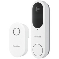 Reolink D340B, 4MP Dual-band WiFi batterijdeurbel met slimme detectie Wit